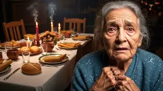 En Nochebuena HOY, abuelita cocinó con amor—hijos ingratos la dejaron sola, ¡policía allanó furiosa!