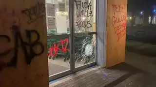 The Whole Foods on NE Sandy Blvd. in Portland was one of several businesses vandalized by Antifa