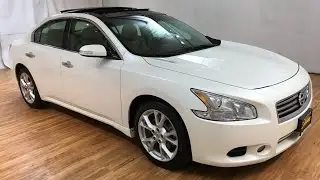 2014 Nissan Maxima 3.5 S LEATHER NAV PANO MOONROOF REAR CAM #Carvision