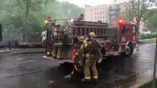4700 Berwyn House Road - Early On Scene Video - PGFD
