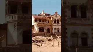 Люди ушли из этих красивых домов и теперь они доживают свой век.