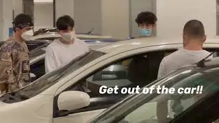 Watching Strangers (Staring prank)