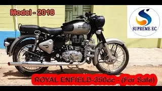 2018 Model - ROYAL ENFIELD-350cc (For Sale)