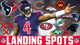 NFL Teams That Should TRADE For Deshaun Watson (Deshaun Watson Trade Landing Spots)