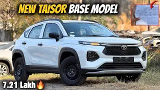 New updated Taisor Base Model 2026 | Toyota Taisor E 2026 | Better than Fronx ?