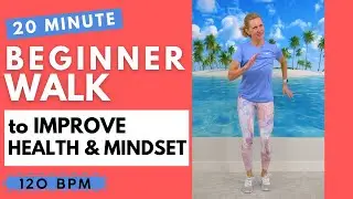 20-Minute Low Impact Walk at Home for a Positive Energy Workout