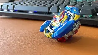 Slash Valkyrie Blitz Power Retsu Beyblade Burst ASMR unboxing and test battles | Takara tomy B-134