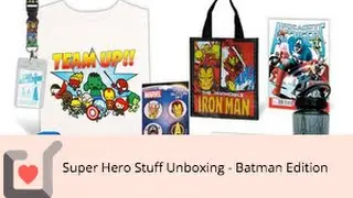 Super Hero Stuff Unboxing - Batman Edition