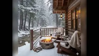 The Cozy Porch Sessions ❄️ – Instrumental Jazz to Work & Relax 🔥 