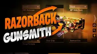 cod mobile razorback best gunsmith! Best Gunsmith For Razorback ! Razor back best class setup !