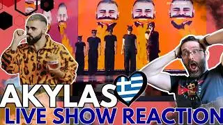 🇬🇷 Реакция на выступление Акиласа 