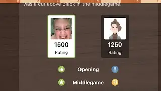 Day 2 of getting and advanced rating against jade bot!🥳