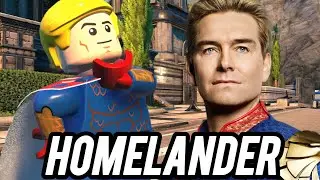 LEGO DC | I CREATED HOMELAND CAPTAIN IN LEGO DC SUPER VILLAINS
