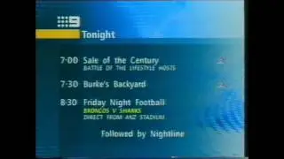 Nine Promo/Ident (2001)