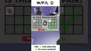 I traded *NEON* PINK CAT 🐈 for *NFR* FROST FURY ❄️😱 #shorts #roblox #fyp #adoptme #wfl