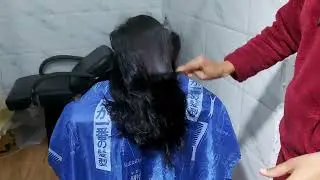 Three Step Haircut/ 90 degree haircut/ Haircut Tutorial Step by Step/ @sangeetakarkimakeover1991