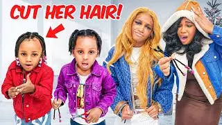 Daily Vlog:: Can't Believe My Toddler Cut His Sisters Hair Off