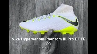 Nike Hypervenom Phantom III Pro DF FG &lsquo;Just Do It Pack&rsquo; | UNBOXING & ON FEET | football boots | 4K