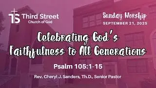 TSCOG September 21, 2025   Celebrating God's Faithfulnessto All Generations
