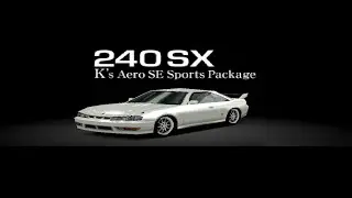 Gran Turismo 2 - Nissan 240SX K&rsquo;s Aero HD Gameplay