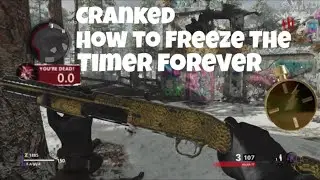 Cold War Zombies: Cranked how to freeze the timer forever (Die machine)