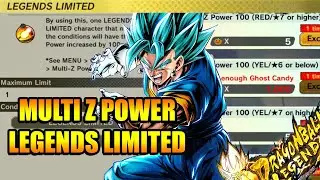 COMO PEGAR MULTI Z POWER LEGENDS LIMITED GR&Aacute;TIS - DRAGON BALL LEGENDS