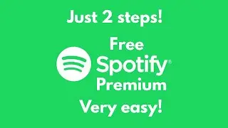 How to get free spotify premium in just 2 steps!