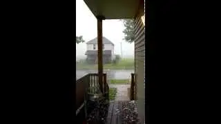 Hail Storm In Granite City Illinois 4-28-2012