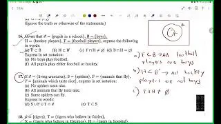 Sets | General Math & Mathematics B | Edexcel & Cambridge IGCSE Explained with Examples PART4