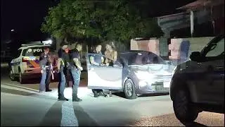 Polis a bay Madiki pa un problema di pareha den auto