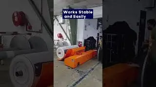 Effortlessly Transport Fabric Rolls for Weaving Mill