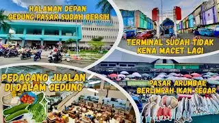 WAJAH BARU PASAR MARDIKA SETELAH PENERTIBAN || PASAR TERBESAR DI KOTA AMBON