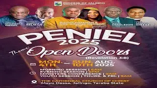 VEN. DR. MOSES OMEKE MINISTRATION || DIOCESE OF JALINGO || PENIEL 2025 || DAY 4 || EVENING SESSION