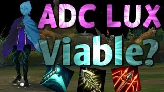 Playing ADC Lux is NOT TROLLING -  Full AD Crit Lux Montage