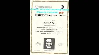 Best Online Most Demanding Courses Offered By IIT ROORKEE 🥵🥵🥶#skills #ai #course #iit