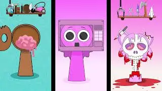 OH NO!!! HELP Lily, Simon, Milli | Incedibox Sprunki OC Animation #sprunki #sprunkioc