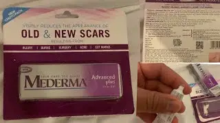 Mederma Advanced Plus Scar Gel Cream | Unboxing And Review | For Old & New Scars
