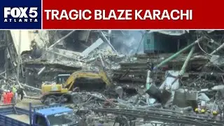 Karachi shopping plaza fire kills 23 | FOX 5 News