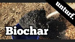 CHARCOAL FROM DRY WASTE - Try The Cone Pit System For A Complete Smokeless Burn! Small Scale Biochar