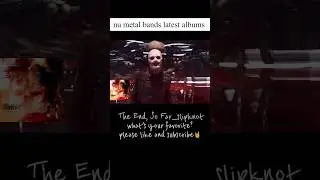 Nu metal bands latest album | korn, Linkin park, limp bizkit, slipknot&hellip; #numetal