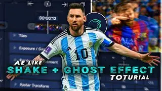 AE LIKE SHAKE + GHOST EFFECT TUTORIAL ON ALIGHT MOTION (+PRESET) 😱