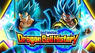 (Dokkan Battle) 100% Rainbow LR Fusions DEMOLISH the new Infinite Dragon Ball History Stage!