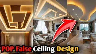 POP Ceiling Design | Interior Design Living Room | hall design | profile light | false ceiling