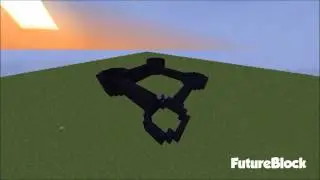 1st Minecraft Time Lapse! Obsidian Castle Walls
