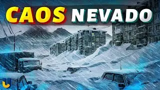 Emergencia total: un apocalipsis de nieve paraliza Rusia y Kamchatka queda sepultada