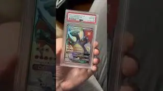 Pokemon Sun & Moon Hidden Fates Charizard GX #SV49 Full Art PSA 10 #Pokemon #Charizard #TCG #Shorts