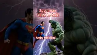Superman killed by hulk thor and Loki help us #avengers #infinitygauntlet marvel ai #infinitystone
