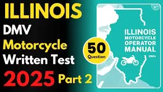 Illinois Motorcycle Written Practice Test | Part 2 | DMV Motorcycle Written Practice Test