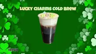 ☘️ Lucky Charms Cold Brew | 2024 Spring Seasonal Drink at Xtreme Bean Coffee ☕️