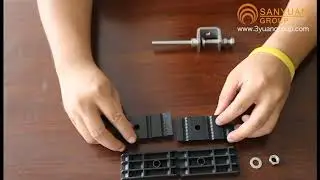 6 Way Feeder Clamp, Jual Feeder Clamp 6 Way for 1/4&rdquo; 12/8&rdquo; Cable - BTS Install&nbsp;&ndash;&nbsp;Sanyuan